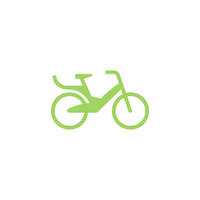 Grünes Icon: Fahrrad | © DB Connect / Bonvoyo