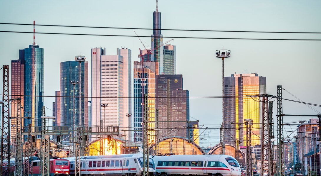 Die Bahn, eines der sichersten Verkehrsmittel der Welt.